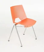 Krzesła - Krzesło konferencyjne STRIKE - na 4 nogach - miniaturka - grafika 1