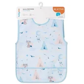 Śliniaki i fartuszki - Śliniak Wodoodporny Fartuszek Racoon 2+, Babyono - miniaturka - grafika 1