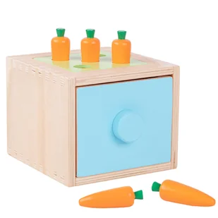 WOOPIE GREEN Drewniana Szuflada Edukacyjna Sorter Montessori - Zabawki kreatywne - miniaturka - grafika 5