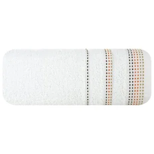 Eurofirany B.B. CHOCZYŃSCY SPÓŁKA JAWNA Ręcznik EURO-DY Pola, biały, 50x90 cm - Ręczniki - miniaturka - grafika 1