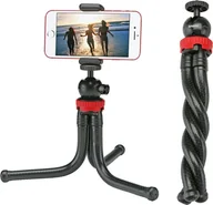 Selfie stick - Selfie stick Tripod Flexible Black - miniaturka - grafika 1