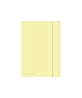 Teczki i skoroszyty - Patio, Teczka na dokumenty A4 na gumkę Pastel Powder Yellow CoolPack - miniaturka - grafika 1