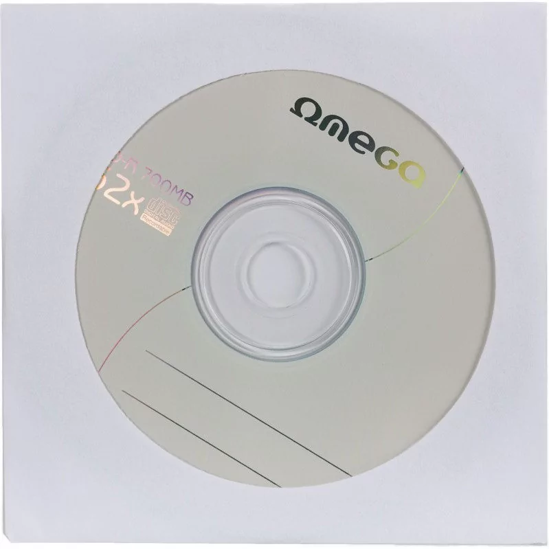 Omega Dysk CD-R 700MB 52x 10 pack Koperta 56996