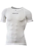 Odzież motocyklowa - Koszulka bazowa SIXS TS1L BT z krótkim rękawem Carbon Złamany BiałyXL/XXL - miniaturka - grafika 1