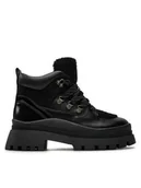 Botki damskie - Aldo Botki Cozettia 13838046 Czarny - miniaturka - grafika 1