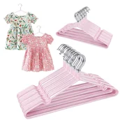 Wieszaki i stojaki - WIESZAKI NA UBRANIA DZIECIĘCE 20 SZT DLA DZIECI [D-WU3-ROZ-KIDS] - miniaturka - grafika 1