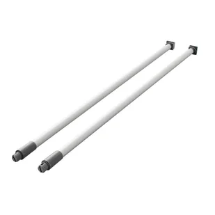 RELING OKRĄGŁY DO SYSTEM BOX - TR10-300MM AMIX TR10-300 SZARY - Meble modułowe i akcesoria - miniaturka - grafika 1