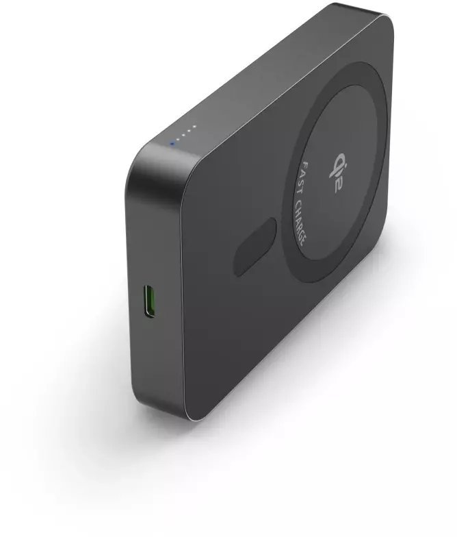 Powerbank Hama Hama 00201752 bank mocy 10000 mAh Bezprzewodowe ładowanie Antracyt
