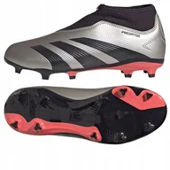 Piłka nożna - Buty adidas Predator League LL Jr FG IF6357 szary 37 1/3 - miniaturka - grafika 1
