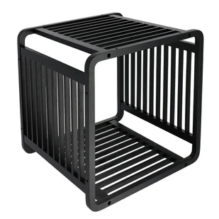 Półka modułowa Cube black bambusowa - Półki łazienkowe - miniaturka - grafika 1