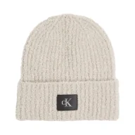 Czapki damskie - Calvin Klein Jeans Czapka HARDWARE | z dodatkiem wełny - miniaturka - grafika 1