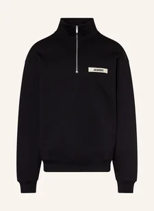 Jacquemus Sweter Typu Troyer Le Camionneur Gros Grain schwarz - Moda i Uroda OUTLET - miniaturka - grafika 1