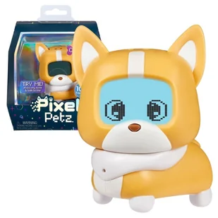 Pixel Petz Interaktywny Piesek Corgi Zabawka Zwierzątko Do Opieki - Zabawki interaktywne dla dzieci - miniaturka - grafika 1