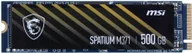 Dyski SSD - MSI SPATIUM M371 500 GB M.2 NVMe PCIe 3.0 3D NAND (TLC) (S78-440K160-P83) - miniaturka - grafika 1