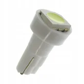 Żarówki samochodowe - Dioda żarówka LED 12V T5 R5 licznik zegary BIAŁA 1xSMD - miniaturka - grafika 1