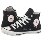 Trampki damskie - Trampki CTAS Hi Black/Vintage White A09116C (CO658-a) Converse - miniaturka - grafika 1