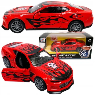 Samochód metalowy auto autko z otwieranymi drzwiami czerwony w skali 1:32 - Zabawki zdalnie sterowane Samochód metalowy auto autko z otwieranymi drzwiami czerwony w skali 1:32 - Zabawki zdalnie sterowane - miniaturka - grafika 1