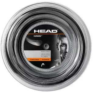 Naciąg Tenisowy Head Hawk 12M Ze Szpuli (1.25) Czarny - Tenis ziemny - miniaturka - grafika 1
