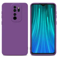Etui i futerały do telefonów - Pokrowiec Etui Do Xiaomi RedMi NOTE 8 PRO w FLUID MATOWY FIOLET TPU Silikonowe Obudowa Ochronny Case Cover Cadorabo - miniaturka - grafika 1