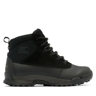 Trekkingi Sorel Buxton Lite Lace Plus Wp 2084871010 Czarny - Buty trekkingowe męskie - miniaturka - grafika 1
