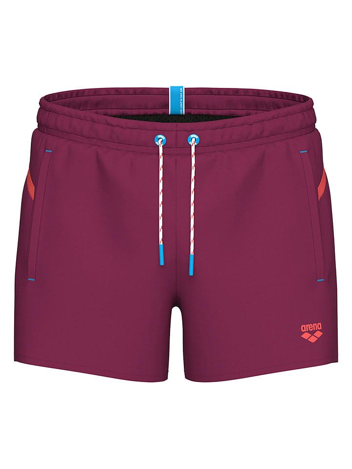 Arena Szorty kąpielowe w kolorze bordowym