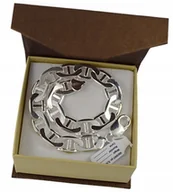 Bransolety męskie - Srebrna Męska Bransoletka TDS 10,50 mm pr 925 Grawer Gratis - miniaturka - grafika 1