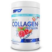 SFD Collagen Premium Raspberry Strawberry 400 Gramów