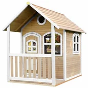 Place zabaw - AXI Drewniany Domek z Oknami Alex Playhouse 178 cm - miniaturka - grafika 1