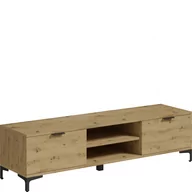 Szafki RTV - RTV 1500 2S Len 05 Lena Artisan Meblomax Dąb Artisan - miniaturka - grafika 1