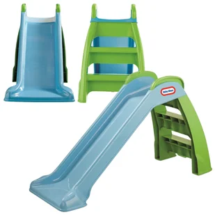 Little Tikes First Slide Zjeżdżalnia 95 cm Ślizgu Niebiesko-Zielona - Place zabaw - miniaturka - grafika 1