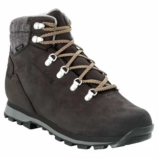 Męskie buty zimowe Jack Wolfskin THUNDER BAY TEXAPORE MID M phantom / grey - 40,5 - Buty trekkingowe męskie - miniaturka - grafika 1
