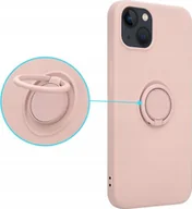 Etui i futerały do telefonów - OEM Etui Silicon Ring do Iphone 11 PRO różowy - miniaturka - grafika 1
