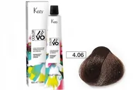 Farby do włosów i szampony koloryzujące - Farba do włosów Kezy Color Vivo 100 ml   4.06 kakaowy brąz - miniaturka - grafika 1