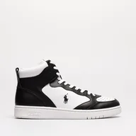 Botki męskie - POLO RL CRT HGH SNEAKERS LOW TOP LACE - Polo Ralph Lauren - miniaturka - grafika 1