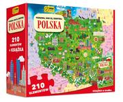 Książki edukacyjne - Puzzle Polska. Poznawaj, baw się, odkrywaj - miniaturka - grafika 1