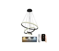 Lampy sufitowe - Brilagi - LED Żyrandol ściemnialny na lince CIRCLE LED/90W/230V 3000-6500K + pilot - miniaturka - grafika 1