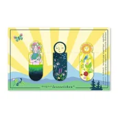 Zakładki do książek - Zakładki magnetyczne Początek Lata 3szt - Moses - miniaturka - grafika 1