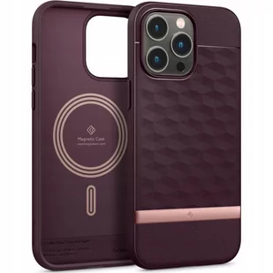 Caseology PARALLAX MAG MAGSAFE IPHONE 14 PRO MAX BURGUNDY - Etui i futerały do telefonów - miniaturka - grafika 2