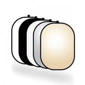 Blendy fotograficzne - Blenda fotograficzna owalna 5w1 60/90 Gold - miniaturka - grafika 1