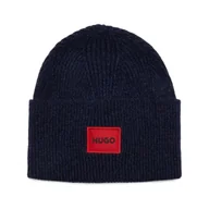 Czapki męskie - HUGO Wełniana czapka Xaff 6 - miniaturka - grafika 1