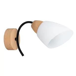 Spotlight Viletta Wood Kinkiet Spot-Light 8142174 Drewno Dębowe/Metal/Szkło - Lampy ścienne - miniaturka - grafika 1