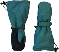 Rękawice narciarskie - Rękawiczki zimowe dla dzieci wodoodporne chłopięce dziewczynka, Ducksday, Dark Green, S, 2-3 lata - miniaturka - grafika 1