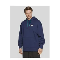 Bluzy męskie - Bluza męska z kapturem Fila FAM0147-50016 L Niebieski (4064556289018). Bluzy z kapturem męskie - miniaturka - grafika 1