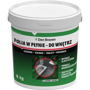 Folia w płynie do wewnątrz 6 kg Den Braven - Uszczelnienia - miniaturka - grafika 1