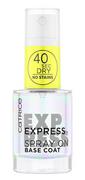 Lakiery do paznokci - Catrice Express Spray On Base Coat - Ekspresowa baza pod lakier do paznokci - 10 ml - miniaturka - grafika 1