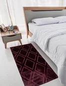 Dywany - Dywan Prince geometryczny bordowy 70 x 140 cm - miniaturka - grafika 1