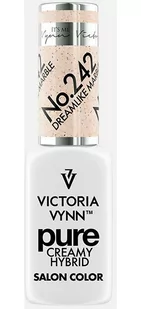 PURE CREAMY HYBRID Earthy 242 Dreamlike Marble - Victoria Vynn - Lakiery hybrydowe - miniaturka - grafika 1