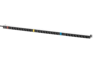 Digitus Podstawowe rozwiązanie PDU do IT, urządzenie 3-fazowe 16 A, 24 x C13, 3 x C19, przewód zasilający 3 m, złącze męskie IEC 60309 16 A - Rozgałęźniki - miniaturka - grafika 1