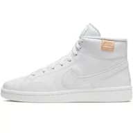 Buty sportowe damskie - Buty Nike Court Royale 2 Mid W CT1725 100 białe - miniaturka - grafika 1
