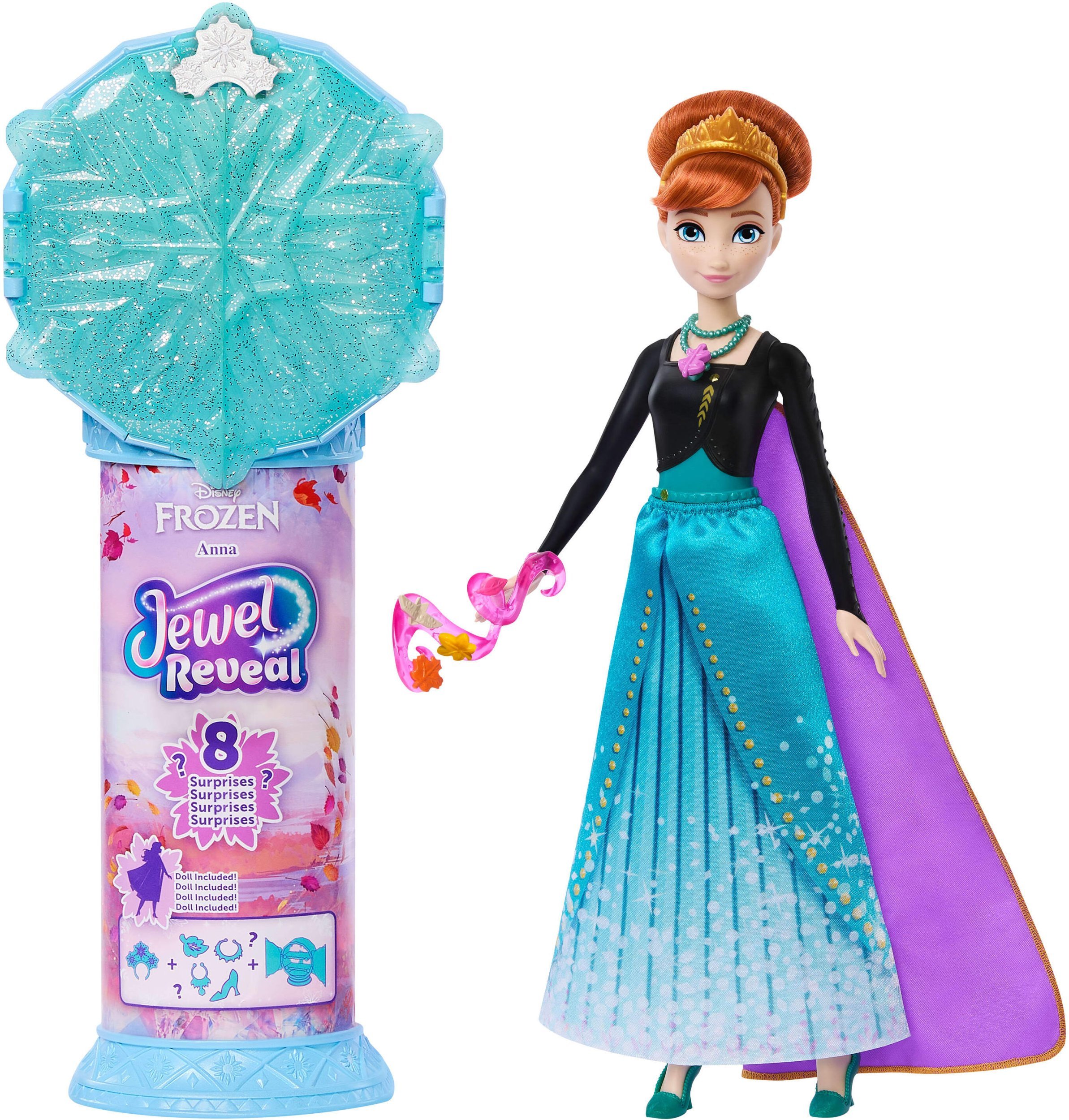 Mattel DISNEY FROZEN JEWEL REVEAL Zestaw niespodzianka JJY37